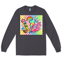Smoke retro summer Long Sleeve Tee - TumblerDesignByShophia