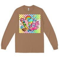Toasted Coconut retro summer Long Sleeve Tee - TumblerDesignByShophia