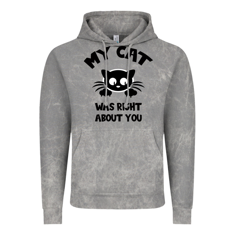 My Cat Was Right About You Vintage Hoodie by Bettercallsaul | Teevron