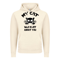 Vintage Artic My Cat Was Right About You Vintage Hoodie - Bettercallsaul