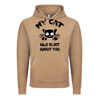 Vintage Coffee My Cat Was Right About You Vintage Hoodie - Bettercallsaul