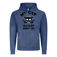 Vintage Denim My Cat Was Right About You Vintage Hoodie - Bettercallsaul