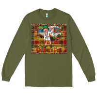 Army Green shitters full merry christmas Long Sleeve Tee - Jasminsmagicworld