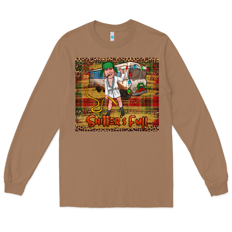 Shitters Full Merry Christmas Long Sleeve Tee by Jasminsmagicworld | Teevron