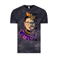 Cloud Black RBG Ruth Bader Ginsburg Women Belong In All Places Vintage Tee - Bettercallsaul