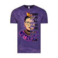 Cloud Purple RBG Ruth Bader Ginsburg Women Belong In All Places Vintage Tee - Bettercallsaul