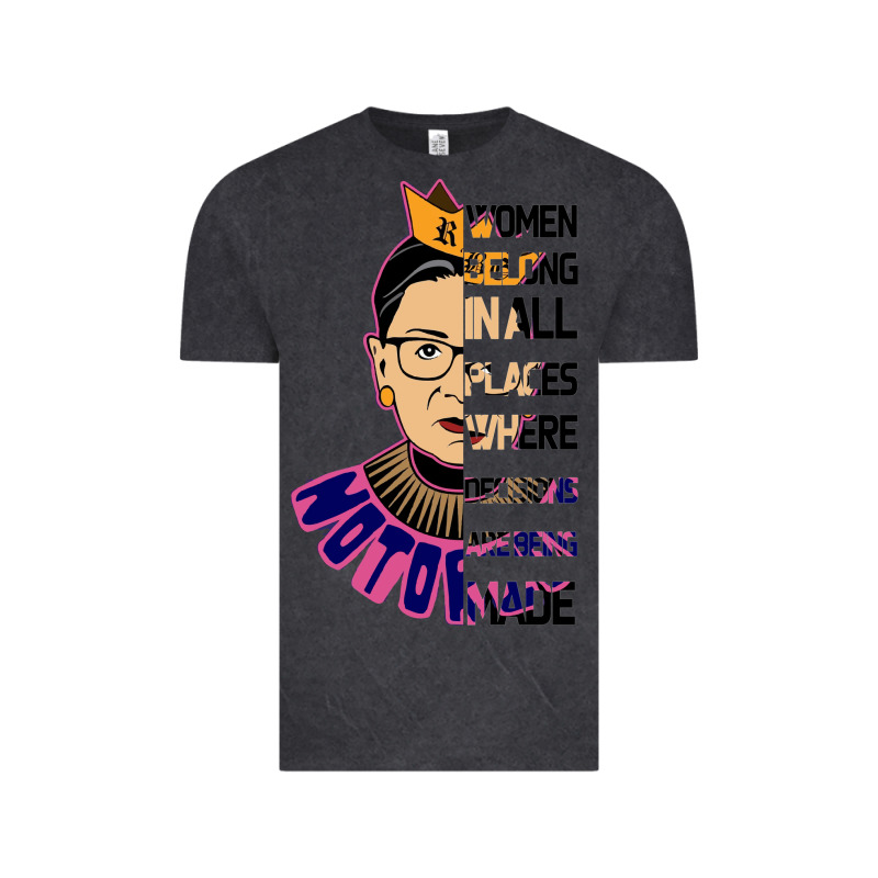 Rbg Ruth Bader Ginsburg Women Belong In All Places Vintage Tee by Bettercallsaul | Teevron