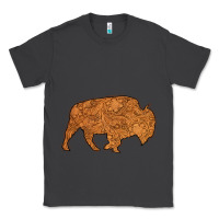 Smoke Western Vintage Bison Silhouette Classic Tee - Bettercallsaul