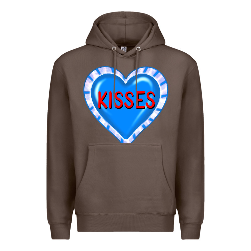 Valentine's Day Hearts Premium Hoodie by FaDigitalArtStudio | Teevron