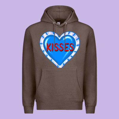 Valentine's Day Hearts Premium Hoodie Designed By Fadigitalartstudio