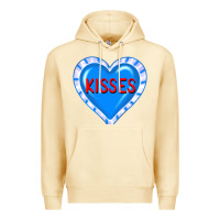 Pina Colada valentine's day hearts Premium Hoodie - FaDigitalArtStudio