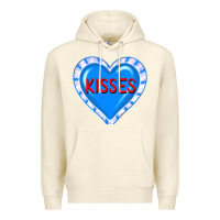 Sandshell valentine's day hearts Premium Hoodie - FaDigitalArtStudio
