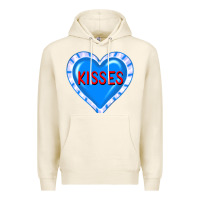 Tofu valentine's day hearts Premium Hoodie - FaDigitalArtStudio