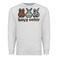 Dove Grey Happy Easter Premium Sweatshirt - CowhideDigitalArt