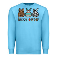 Ocean Blue Happy Easter Premium Sweatshirt - CowhideDigitalArt