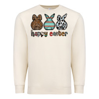 Sandshell Happy Easter Premium Sweatshirt - CowhideDigitalArt
