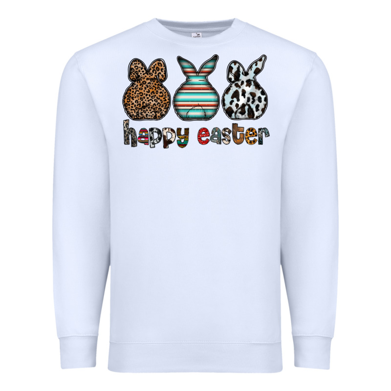 Happy Easter Premium Sweatshirt by CowhideDigitalArt | Teevron