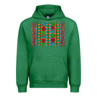 Emerald autism awareness leopard puzzle brush stroke Urban Hoodie - Artiststas