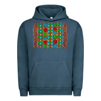 Pigment Midnight Navy autism awareness leopard puzzle brush stroke Urban Hoodie - Artiststas