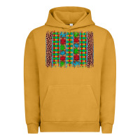 Pigment Peanut Butter autism awareness leopard puzzle brush stroke Urban Hoodie - Artiststas