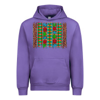 Tulip autism awareness leopard puzzle brush stroke Urban Hoodie - Artiststas