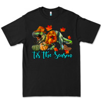 Black T- Rex Tis The Season Premium Tee - RanaPortraitStore