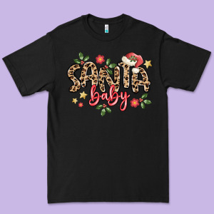 Santa Baby Premium Tee Designed By Maliassmallbusiness