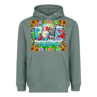 Sage Love Christmas gnome Heavyweight Hoodie - CowhideDigitalArt