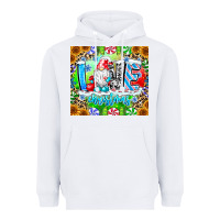 White Love Christmas gnome Heavyweight Hoodie - CowhideDigitalArt