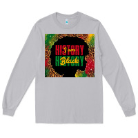 Moon Dust i am black history Long Sleeve Tee - TumblerDesignByShophia