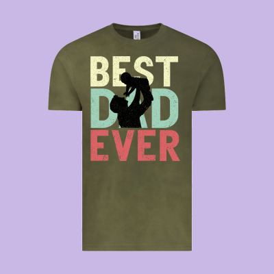 Best Dad Ever Vintage Tee Designed By Bettercallsaul