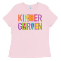 Bubblegum Pink kindergarten Ladies Tee - NancyCooperArtShop