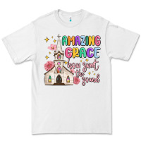 White amazing grace how sweet the sound Premium Tee - MaliasSmallBusiness