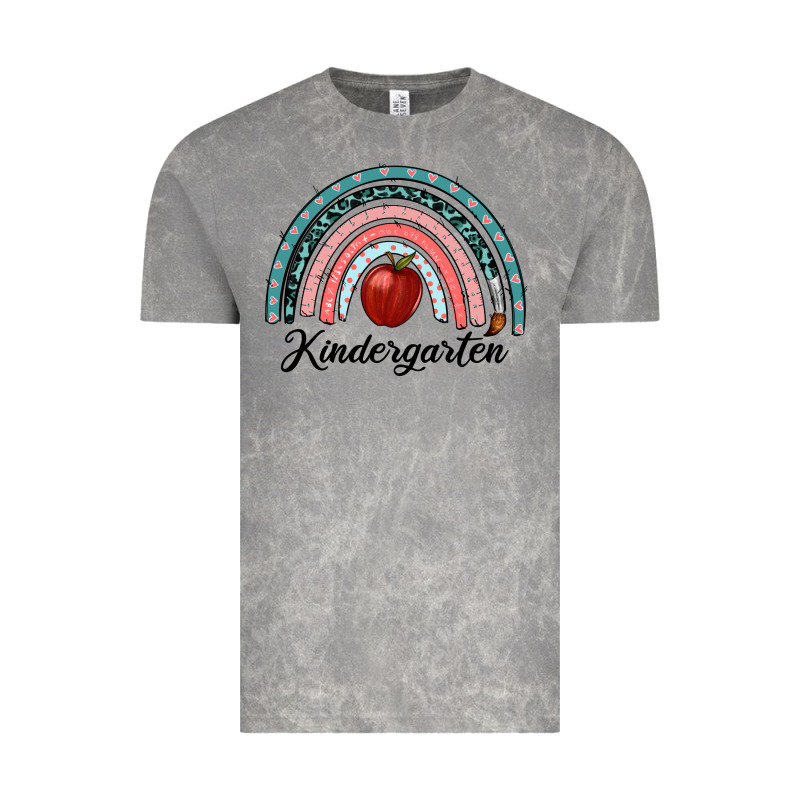 Kindergarten Rainbow Vintage Tee by RanaPortraitStore | Teevron