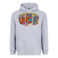 Heather Grey my favorite players call me uncle basketball Heavyweight Hoodie - CowhideDigitalArt