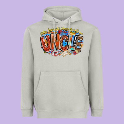 My Favorite Players Call Me Uncle Basketball Heavyweight Hoodie Designed By Cowhidedigitalart