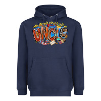 Navy my favorite players call me uncle basketball Heavyweight Hoodie - CowhideDigitalArt