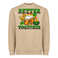 Better Together St. Patrick's Day Heavyweight Sweatshirt | Teevron