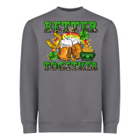 Storm Better together St. Patrick's Day Heavyweight Sweatshirt - CowGirlArtShop