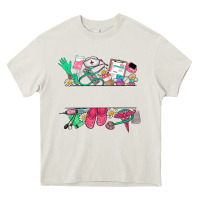 Cream custom name nurse Heavy Core Tee - NancyCooperArtShop