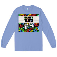 Colony Blue gamer dad Long Sleeve Tee - TumblerDesignByShophia