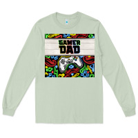 Matcha gamer dad Long Sleeve Tee - TumblerDesignByShophia