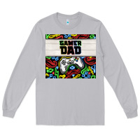 Moon Dust gamer dad Long Sleeve Tee - TumblerDesignByShophia