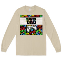Mushroom gamer dad Long Sleeve Tee - TumblerDesignByShophia