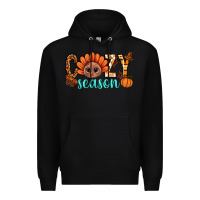 Black turkey cozy season thanksgiving bbs Premium Hoodie - BundleAndBundleShop