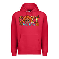 Cardinal turkey cozy season thanksgiving bbs Premium Hoodie - BundleAndBundleShop