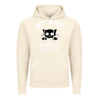 Vintage Artic My Cat Was Right About You Vintage Hoodie - Bettercallsaul
