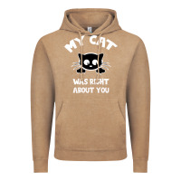 Vintage Coffee My Cat Was Right About You Vintage Hoodie - Bettercallsaul