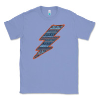 Colony Blue Western Orange Border Aztec Lightning Classic Tee - Bettercallsaul