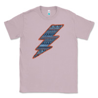 Lilac Western Orange Border Aztec Lightning Classic Tee - Bettercallsaul